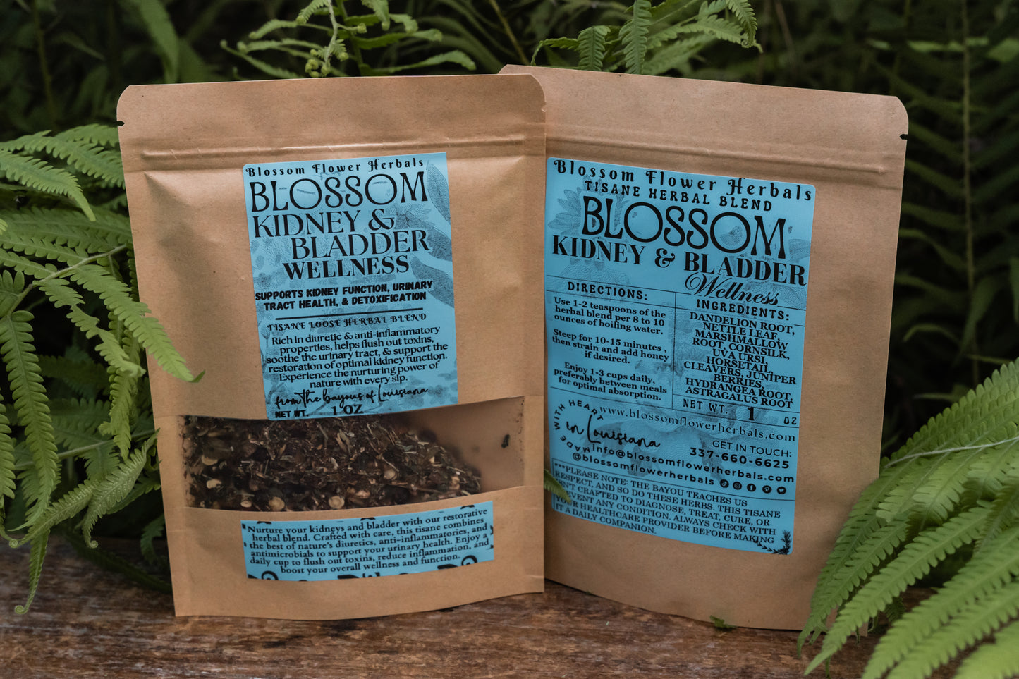 Blossom Kidney & Bladder Wellness | Supports Kidney Function, Urinary tract Health, & Detoxification