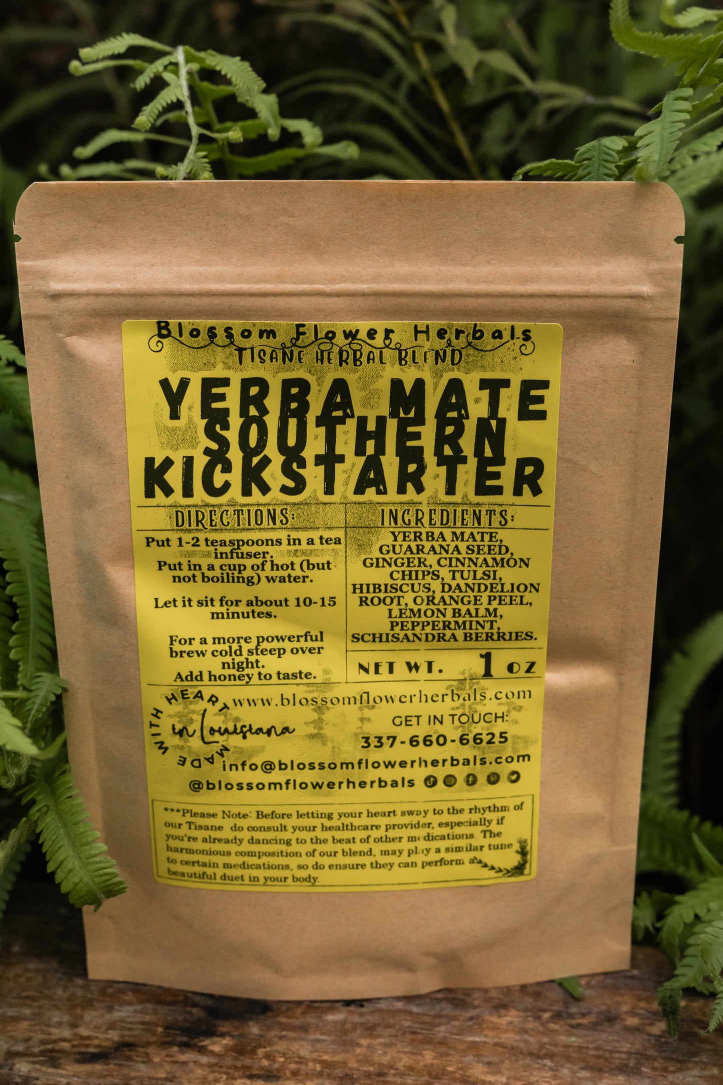 Yerba Mate Southern Kickstart Blend | Powerful, Plant-Based Energy with a Southern Swagger