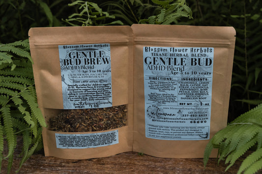 Gentle Bud Brew (ADHD Support Ages 5 to 10) |  May Help Calm The Body, Focus the Mind