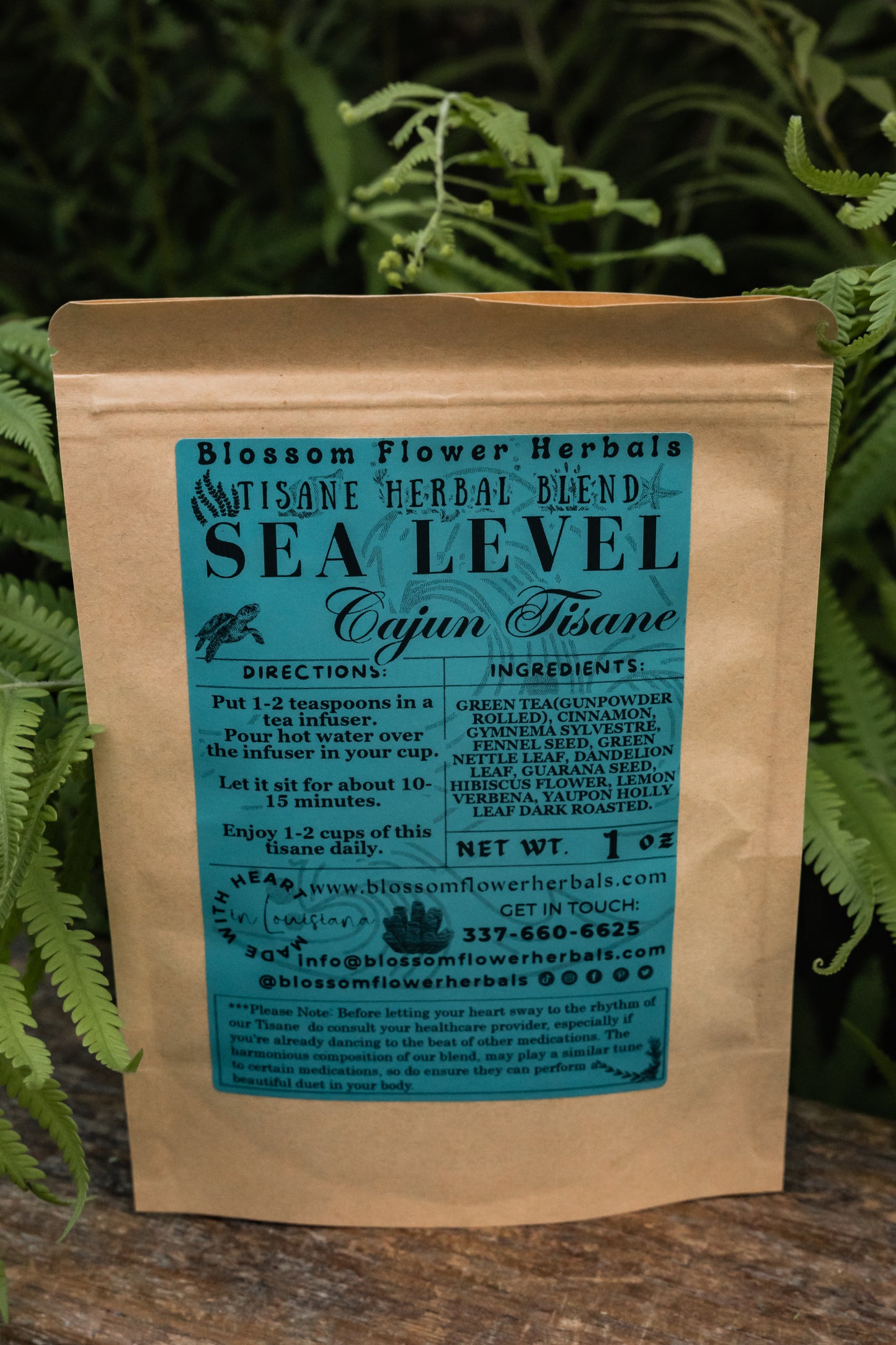 Sea Level Cajun Tisane Blend |  Helps Improve Insulin Sensitvity In The Body