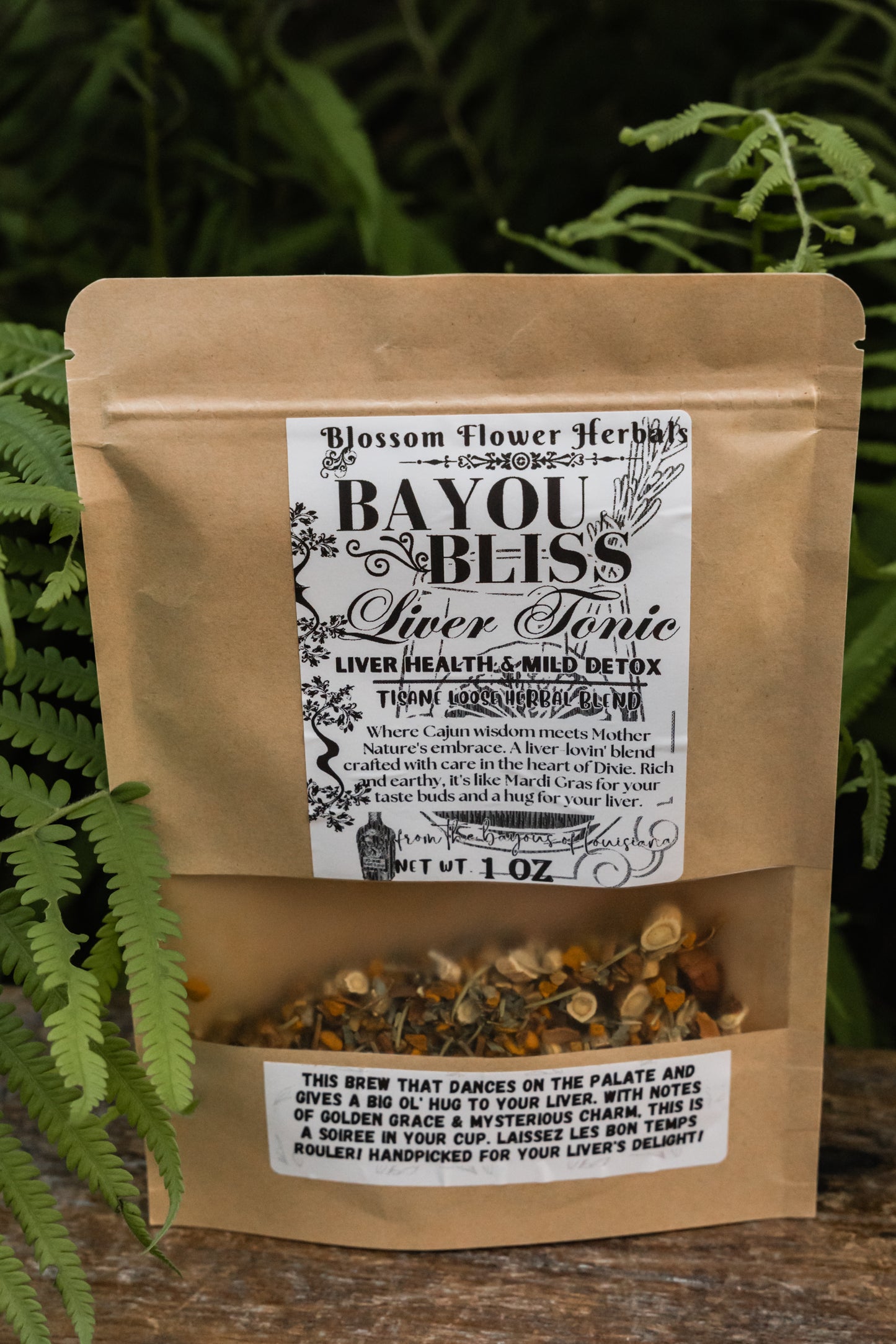 Bayou Bliss Liver Tonic ~ Liver Health & Mild Detox