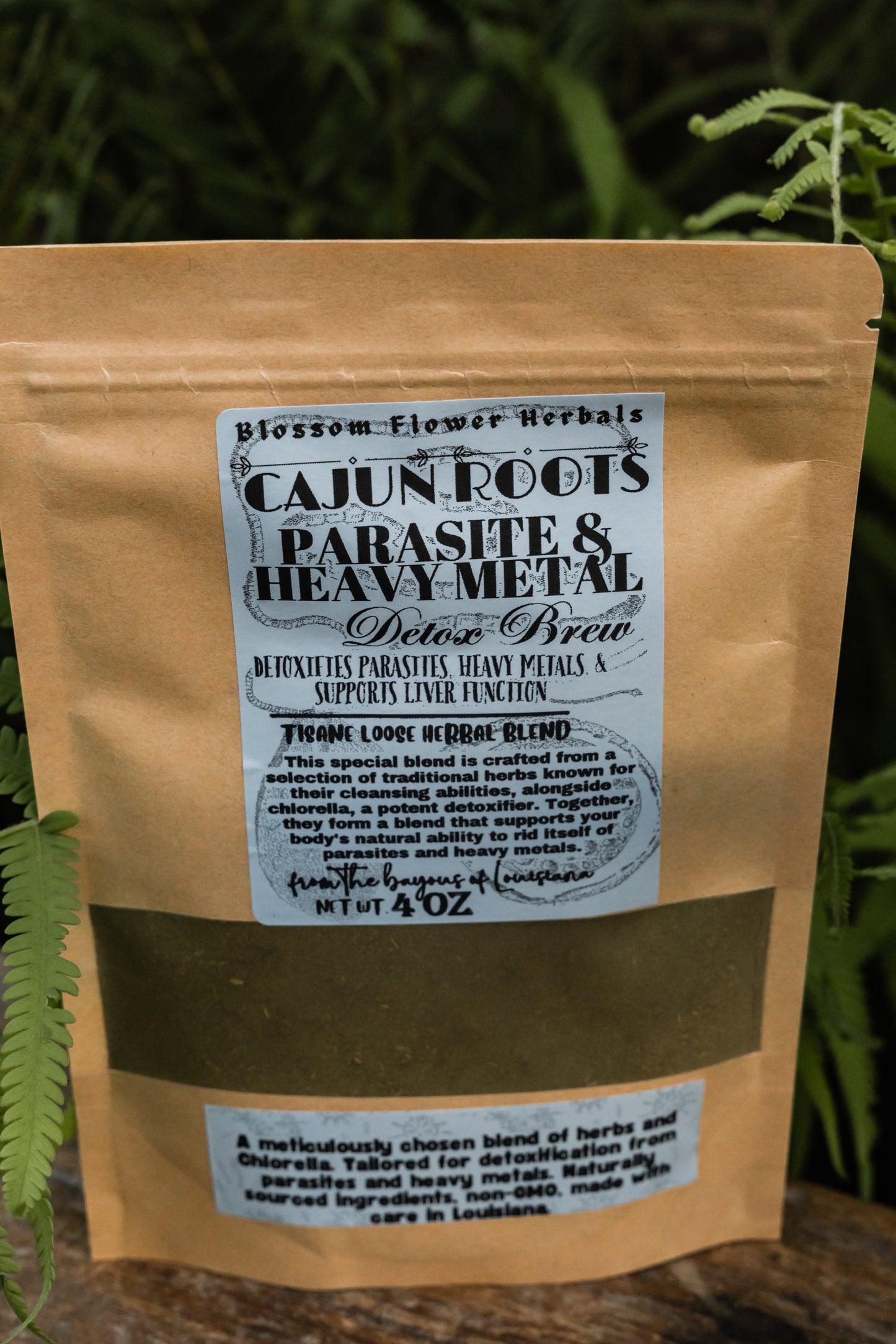 CAJUN ROOTS PARASITE & HEAVY METAL DETOX | Detoxifies Parasites, Heavy Metals, Supports Liver Function