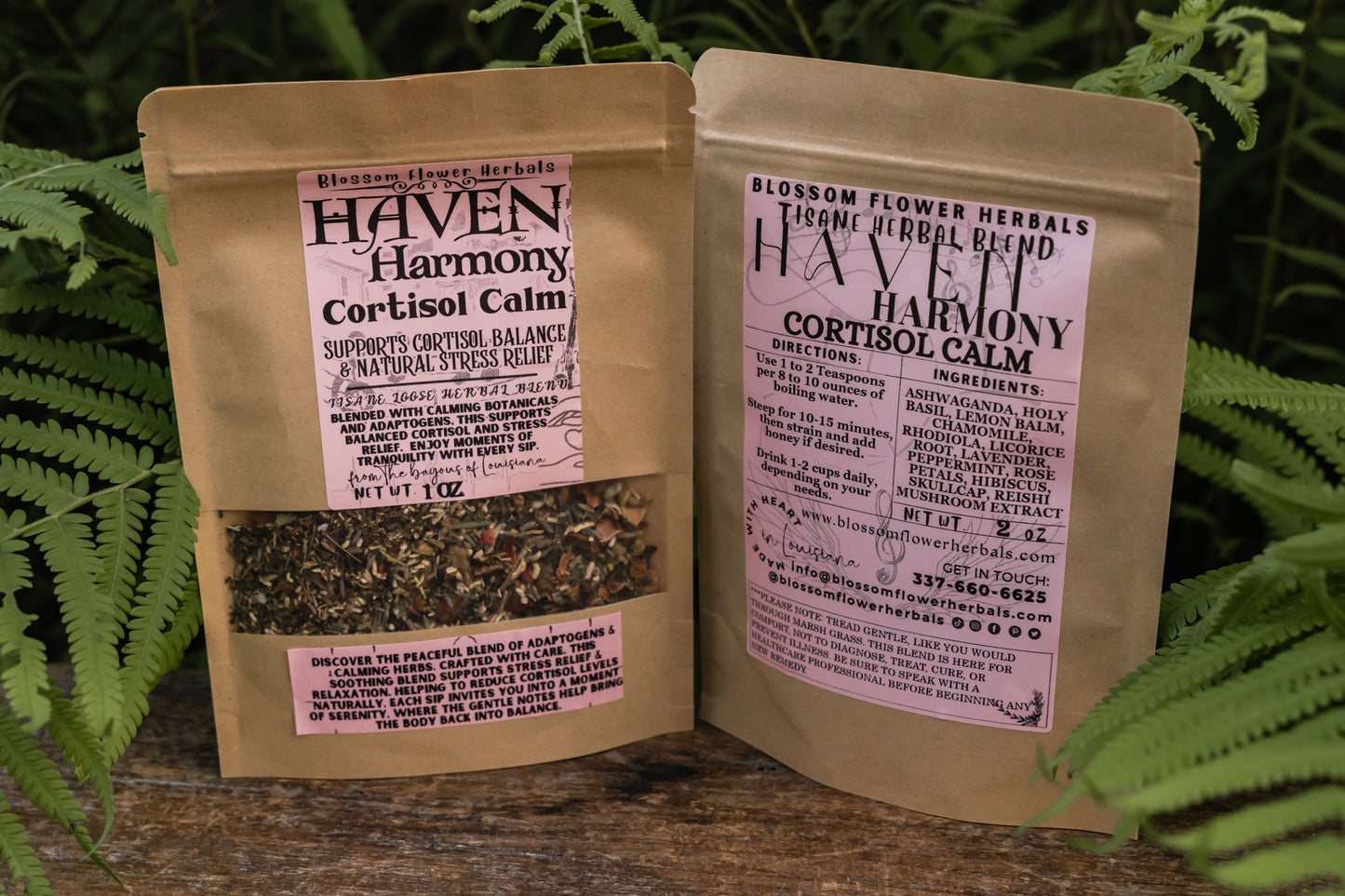 Haven Harmony Cortisol Tisane |  Find your peace, naturally.