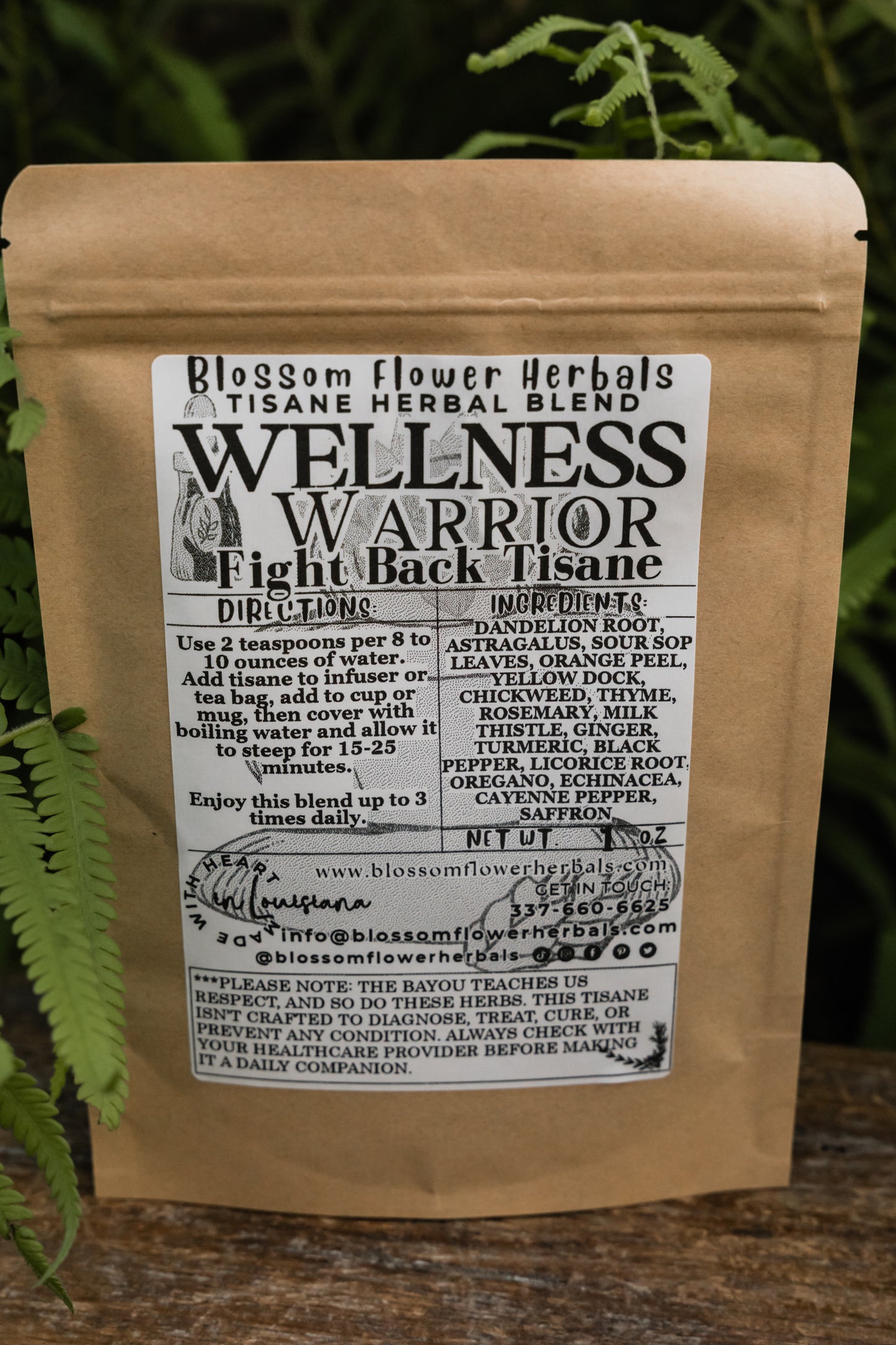 Wellness Warrior Fight Back Tisane | Your Herbal Ally