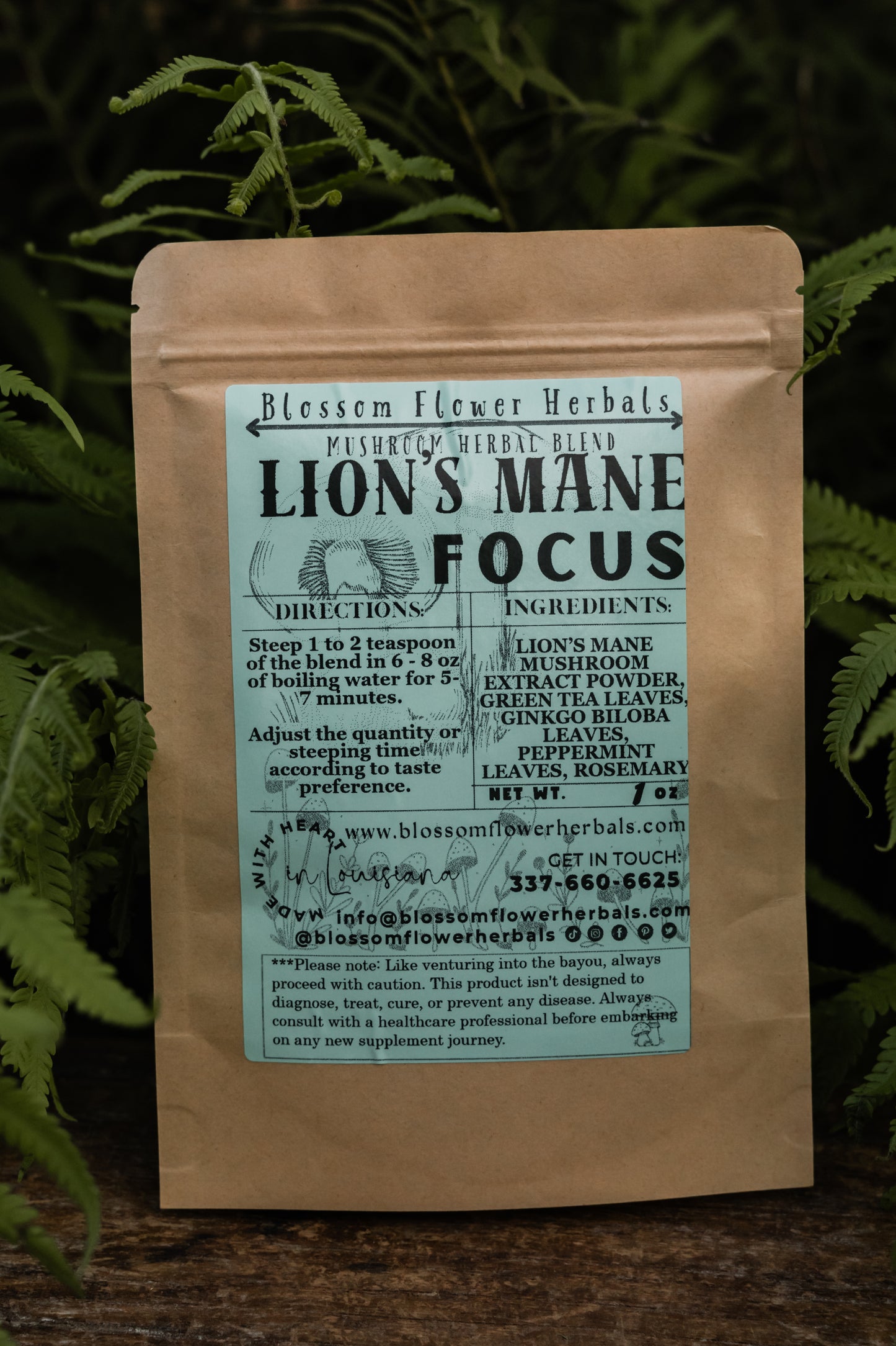 Lion’s Mane Focus Brew | Boost Focus, Mental Clarity, & Cognative Health