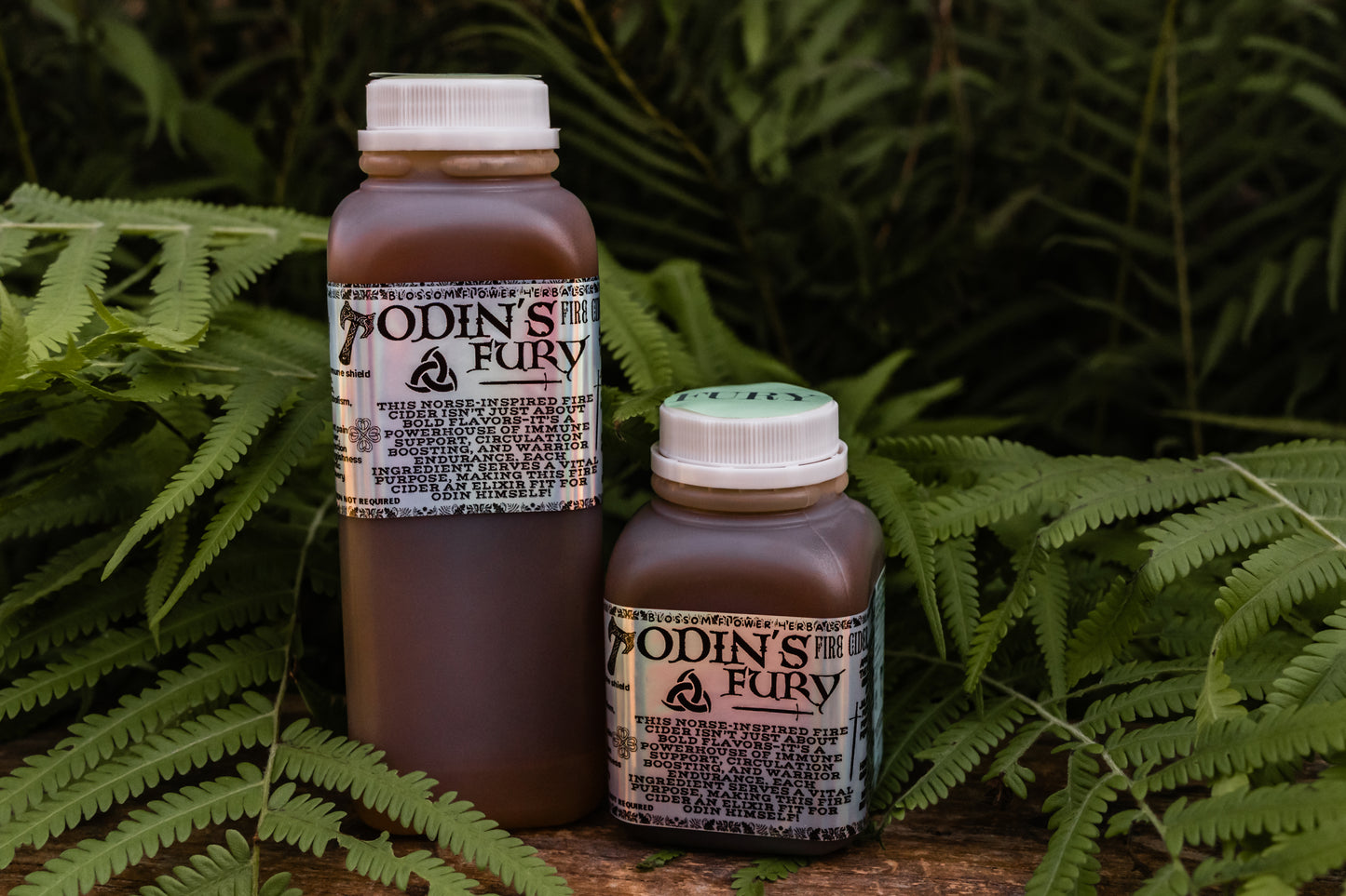 FIRE CIDER (⚔️ODIN'S FURY VARIETY⚔️) |  Infused with wild forest flavors, deep smoke, and fierce warmth!