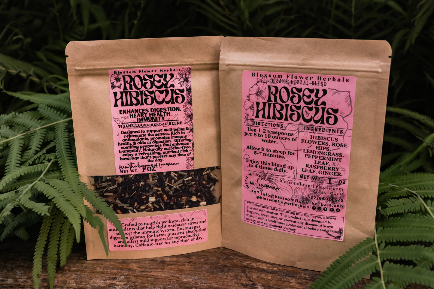 Rosey Hibiscus Fusion | Heart Health, Immunity, Enhanced Digestion