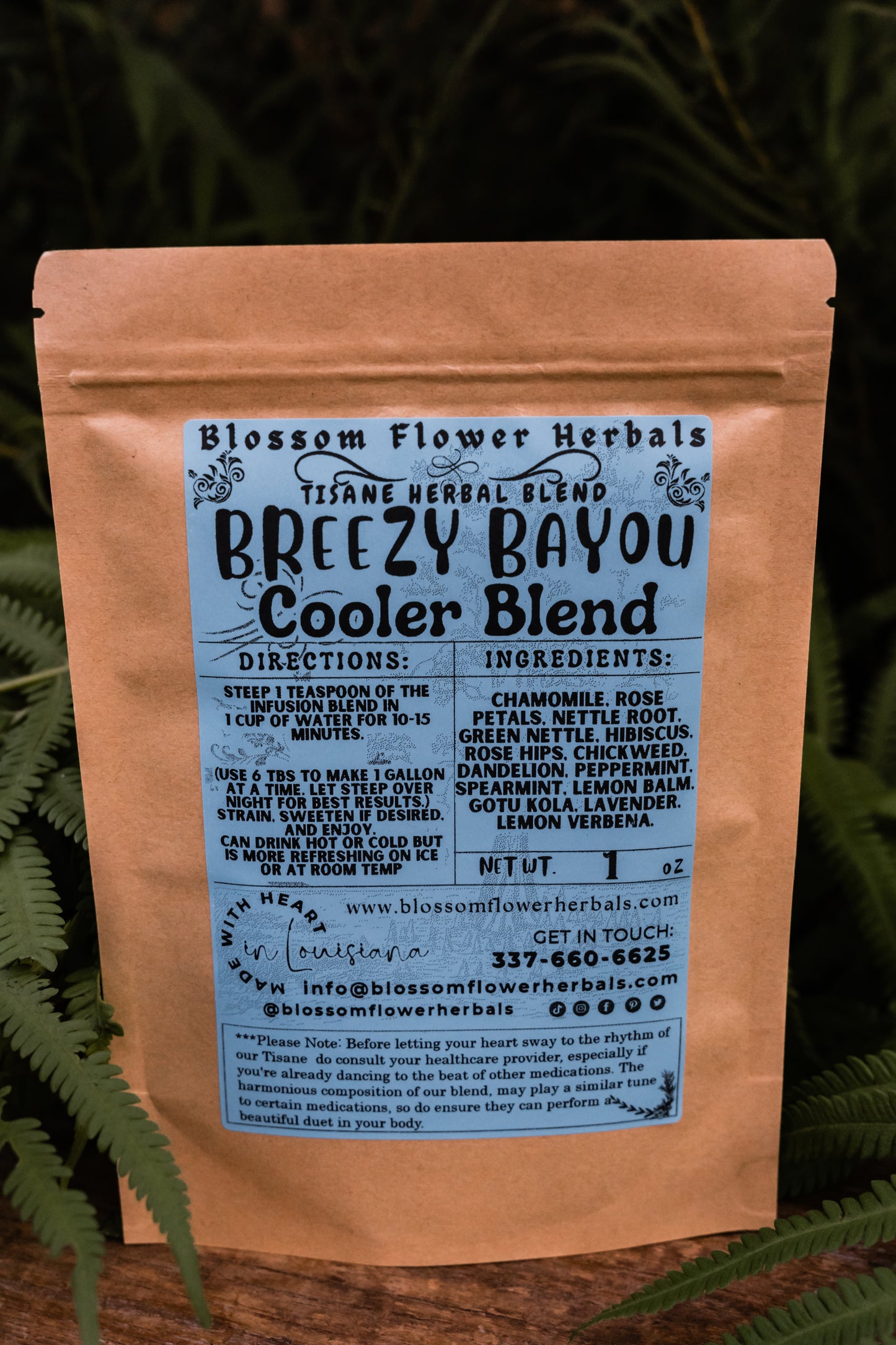 Breezy Bayou Cooler | Cools The Body & Reduces Stress