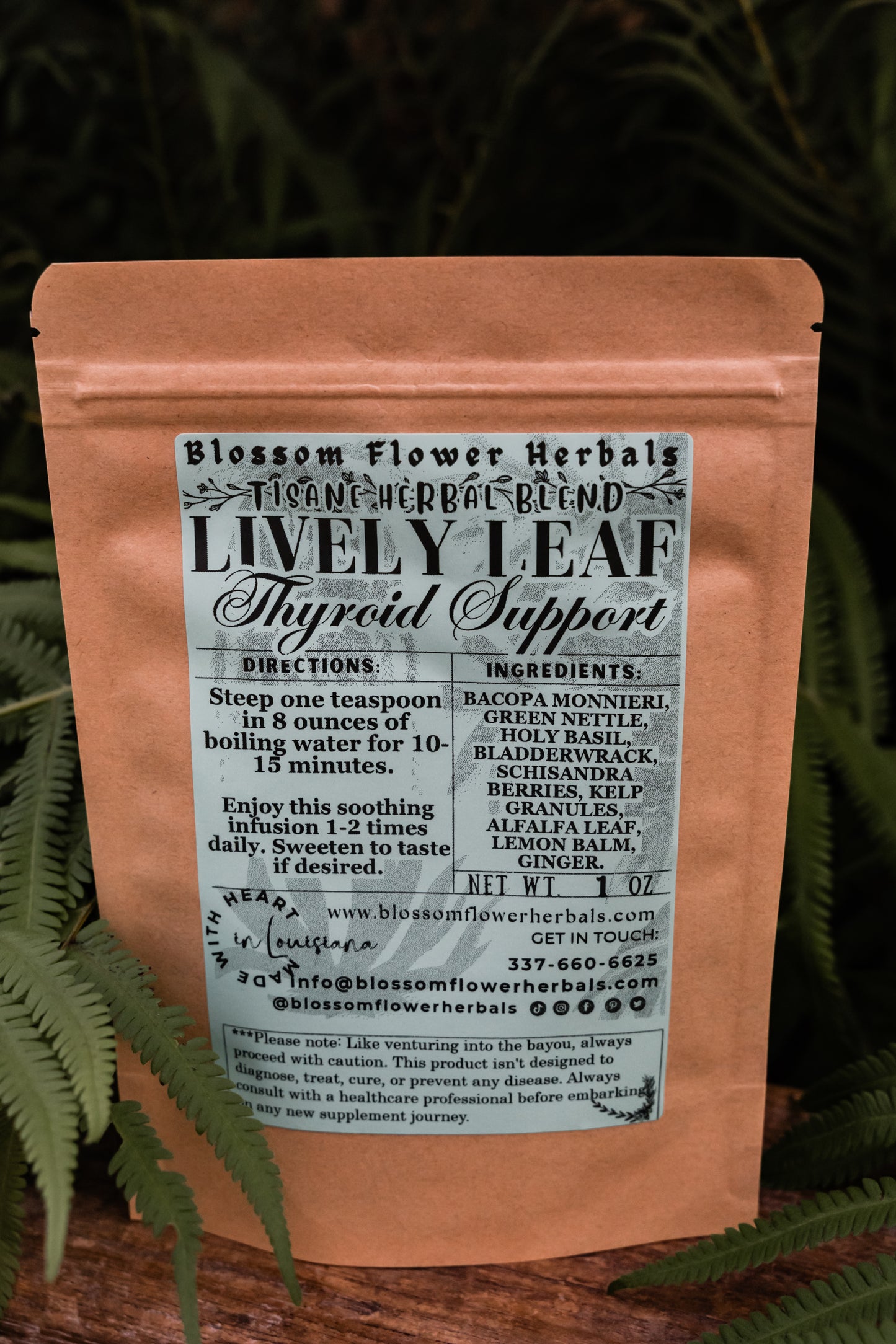 Lively Leaf Thyroid Tonic | Enhance Thyroid Support Naturally