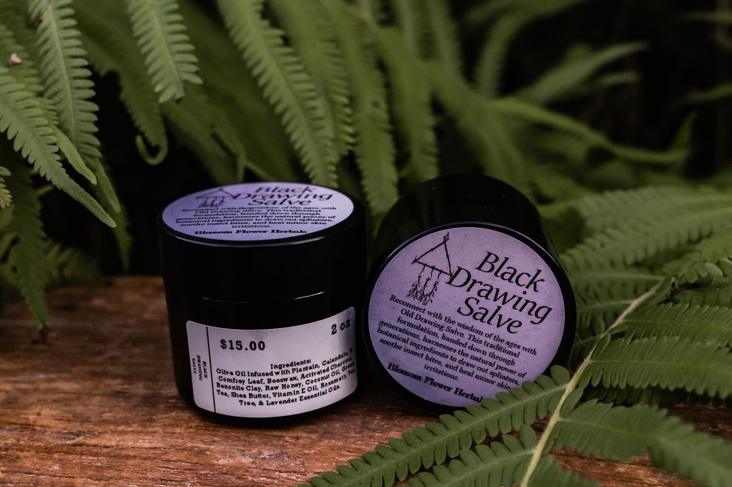 Black Drawing Salve ~ Nature's Answer to Skin Irritations "Old School Is The New School Y'all"