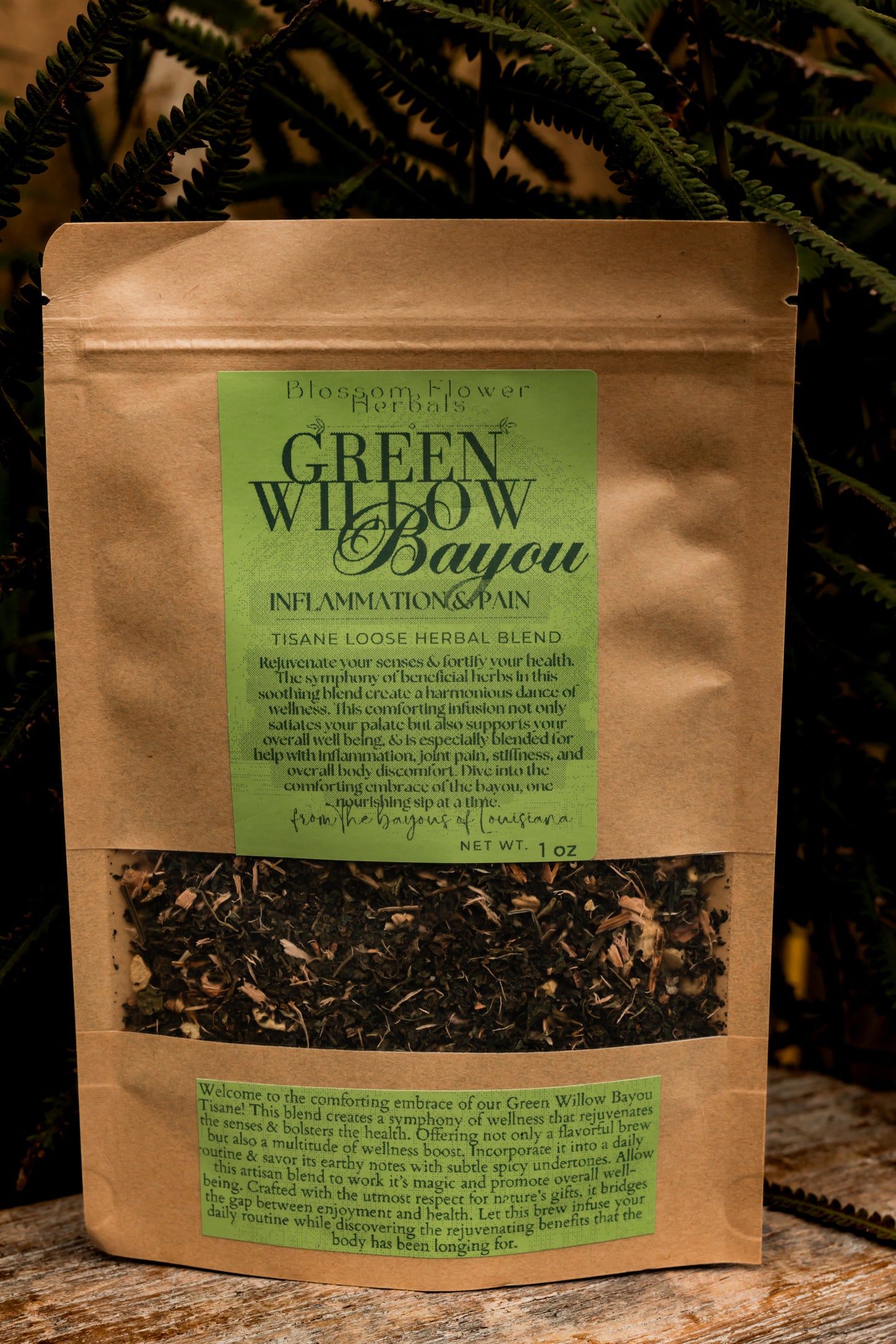 Green Willow Bayou Comfort ~  Pain & Inflammation (Works great for Arthritis & Fibromyalgia)