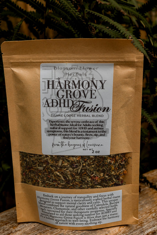 Harmony Grove Fusion (ADHD  Support. ages 17 to Adult) | Enhances Focus, Calm, & Mental Clarity