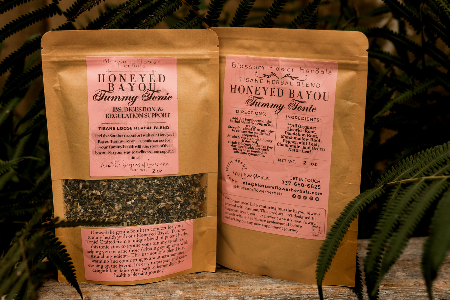 Honeyed Bayou Tummy Tonic |  IBS, Digestion, & Regulation Support
