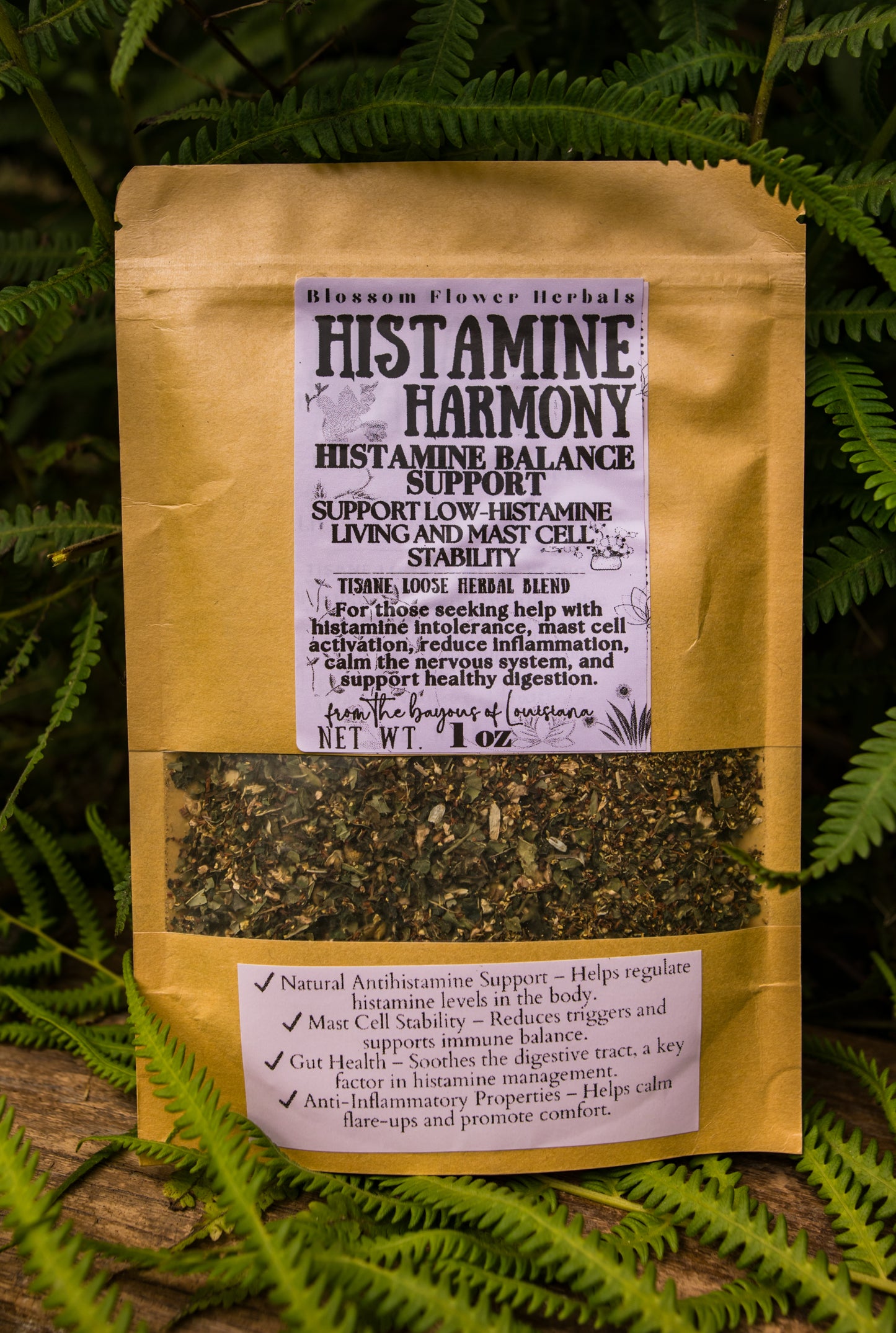 Histamine Harmony Herbal Tea By Blossom Flower Herbals