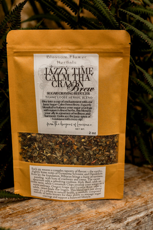 Jazzy Time Sugar Calm Down Tisane ~ Sugar Craving Reducer