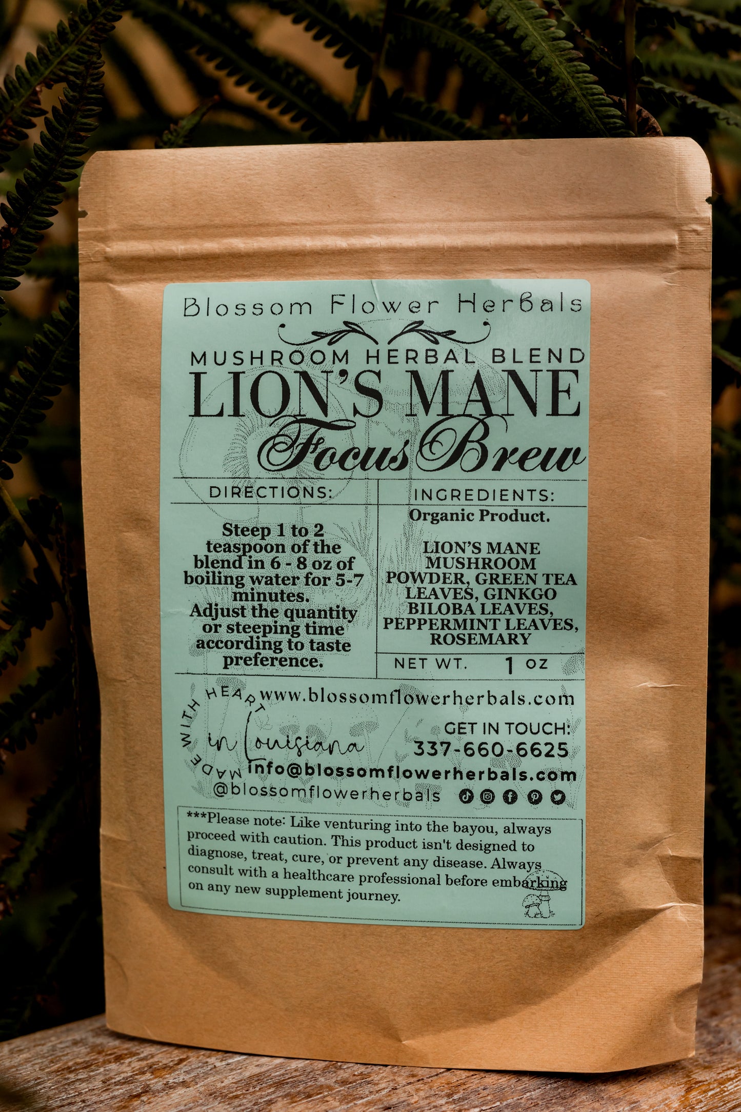Lion’s Mane Focus Brew | Boost Focus, Mental Clarity, & Cognative Health