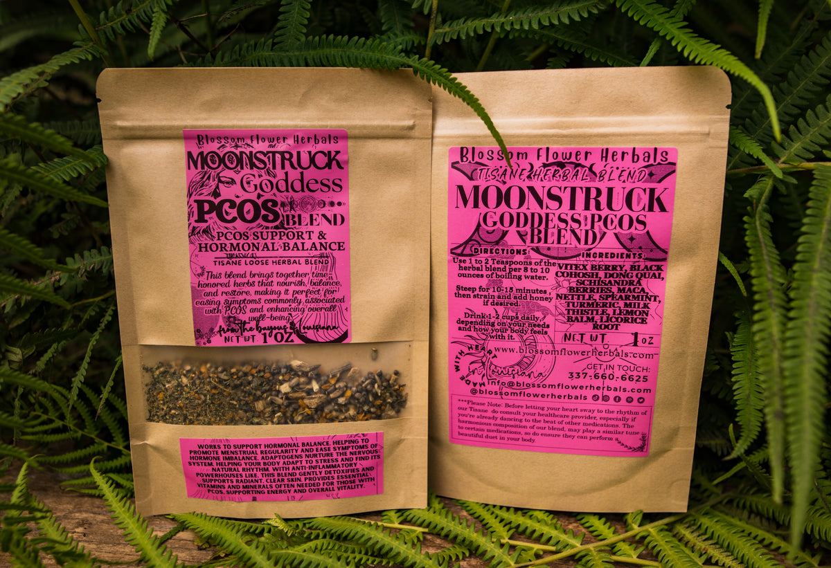 Moonstruck Goddess PCOS Herbal Tea by Blossom Flower Herbals