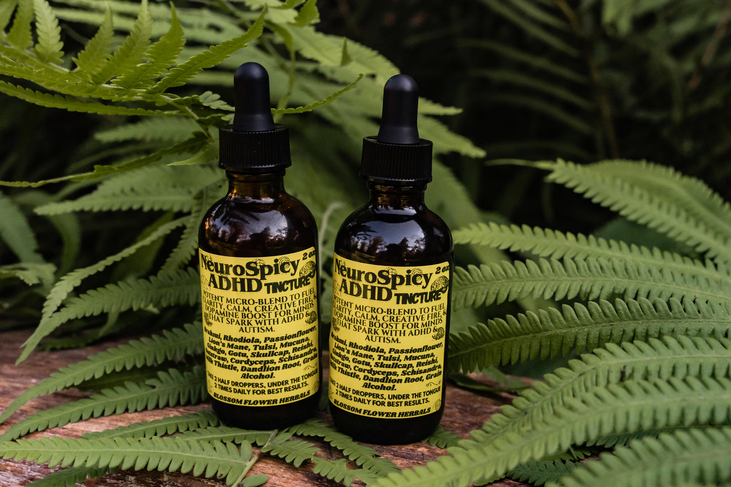 NeuroSpicy ADHD Support Tincture By Blossom Flower Herbals