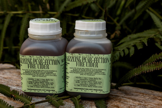 FIRE CIDER (🍐PEAR-FECTION Variety🍐) | Immunity, Metabolism, & Gut Health