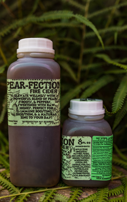 Pear-Fection Fire Cider By Blossom Flower Herbals