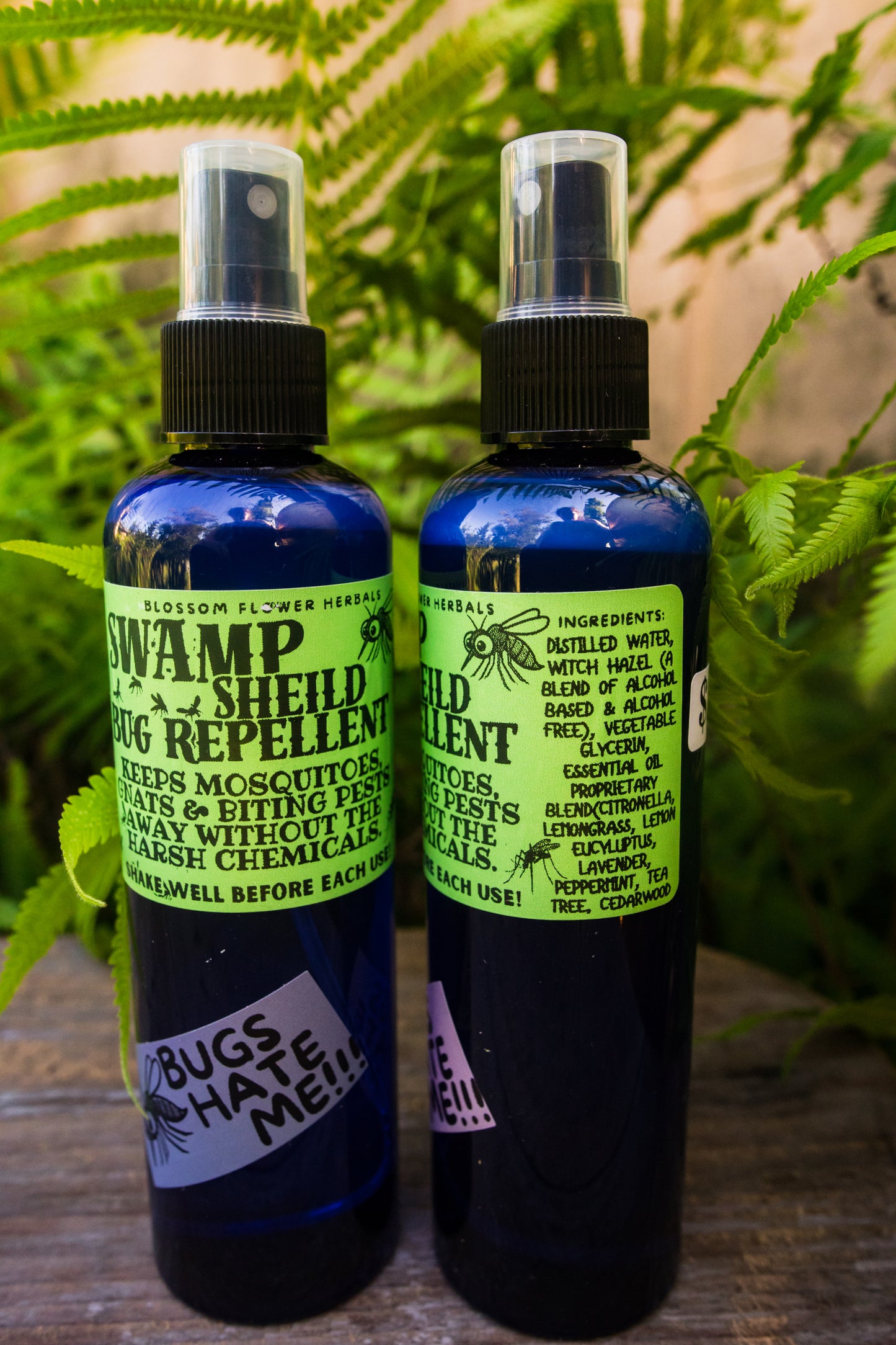 SWAMP SHEILD ALL NATURAL BUG REPELLENT | BUGS HATE ME