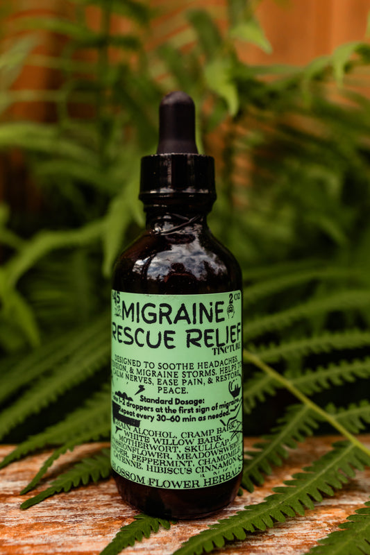 Migraine Rescue Relief Tincture 🌿 | Fast-Acting Headache and Migraine Support