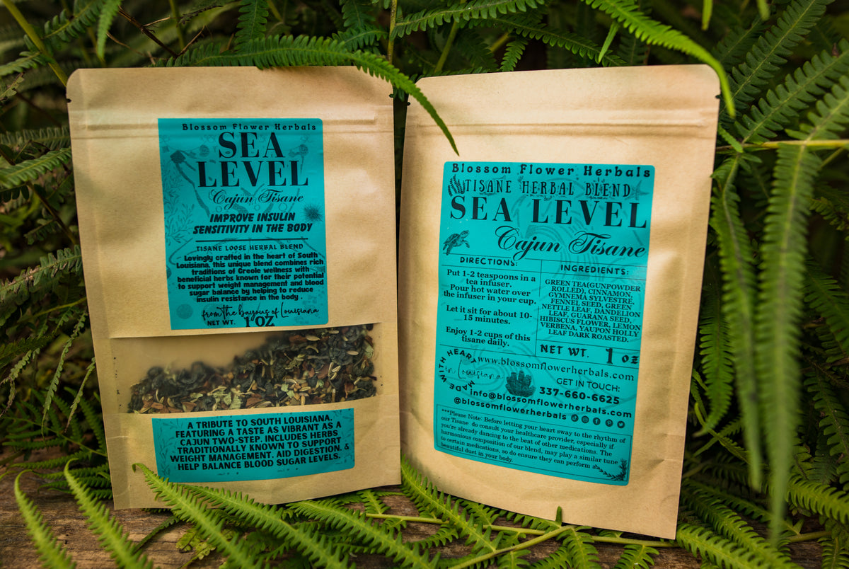 Sea Level Herbal Tea By Blossom Flower Herbals