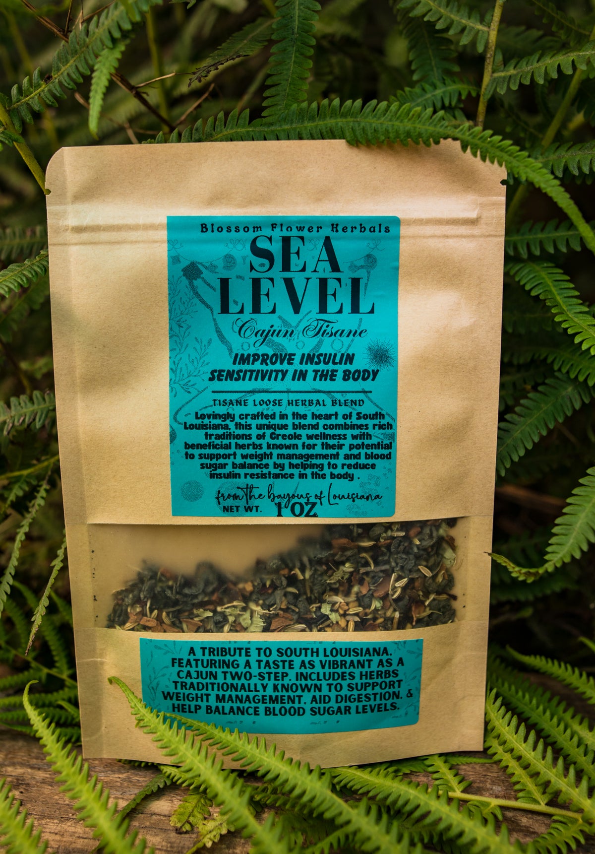 Sea Level Herbal Tea By Blossom Flower Herbals