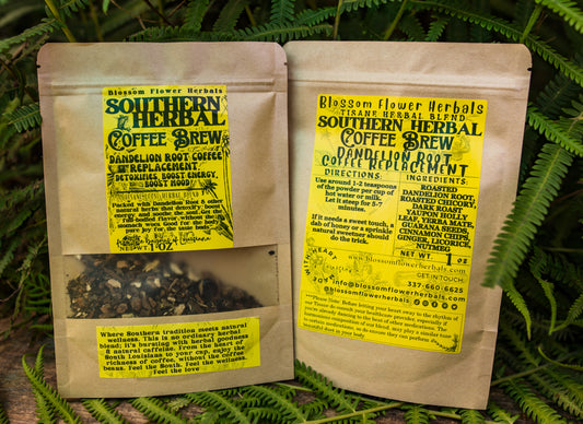 Southern Herbal Coffee Replacement Brew By Blossom Flower Herbals