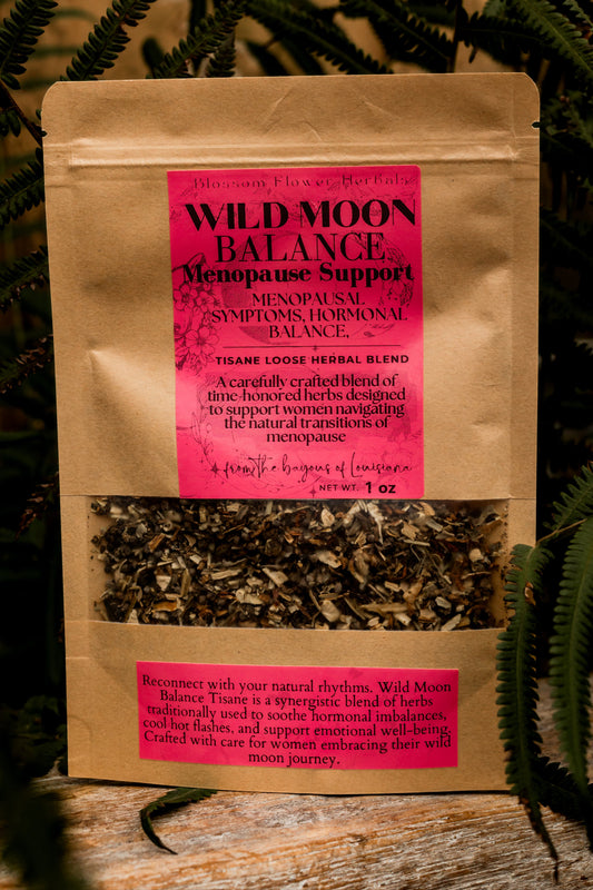 Wild Moon Balance Tisane 🌿 Nurture Your Inner Moon with Every Sip