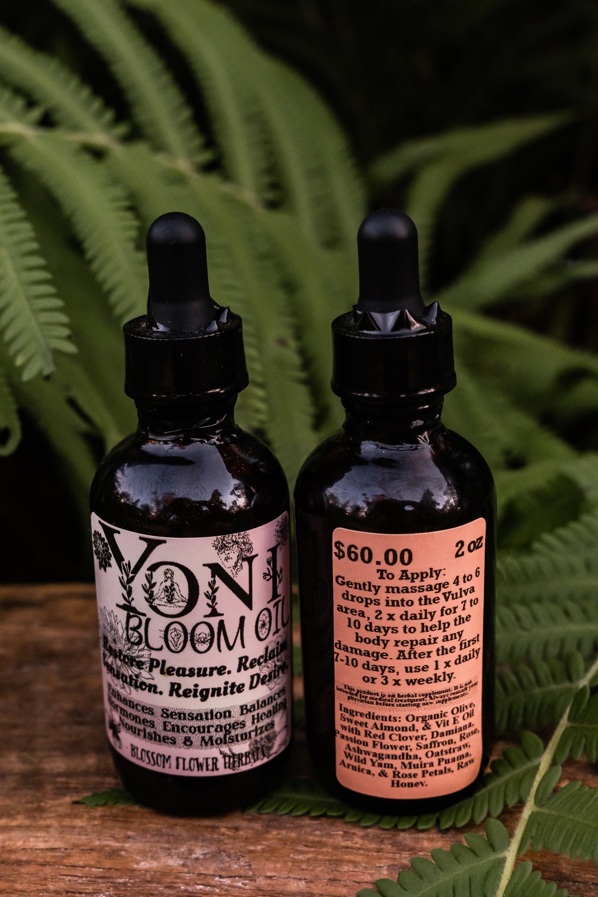 Yoni Bloom Oil By Blossom Flower Herbals