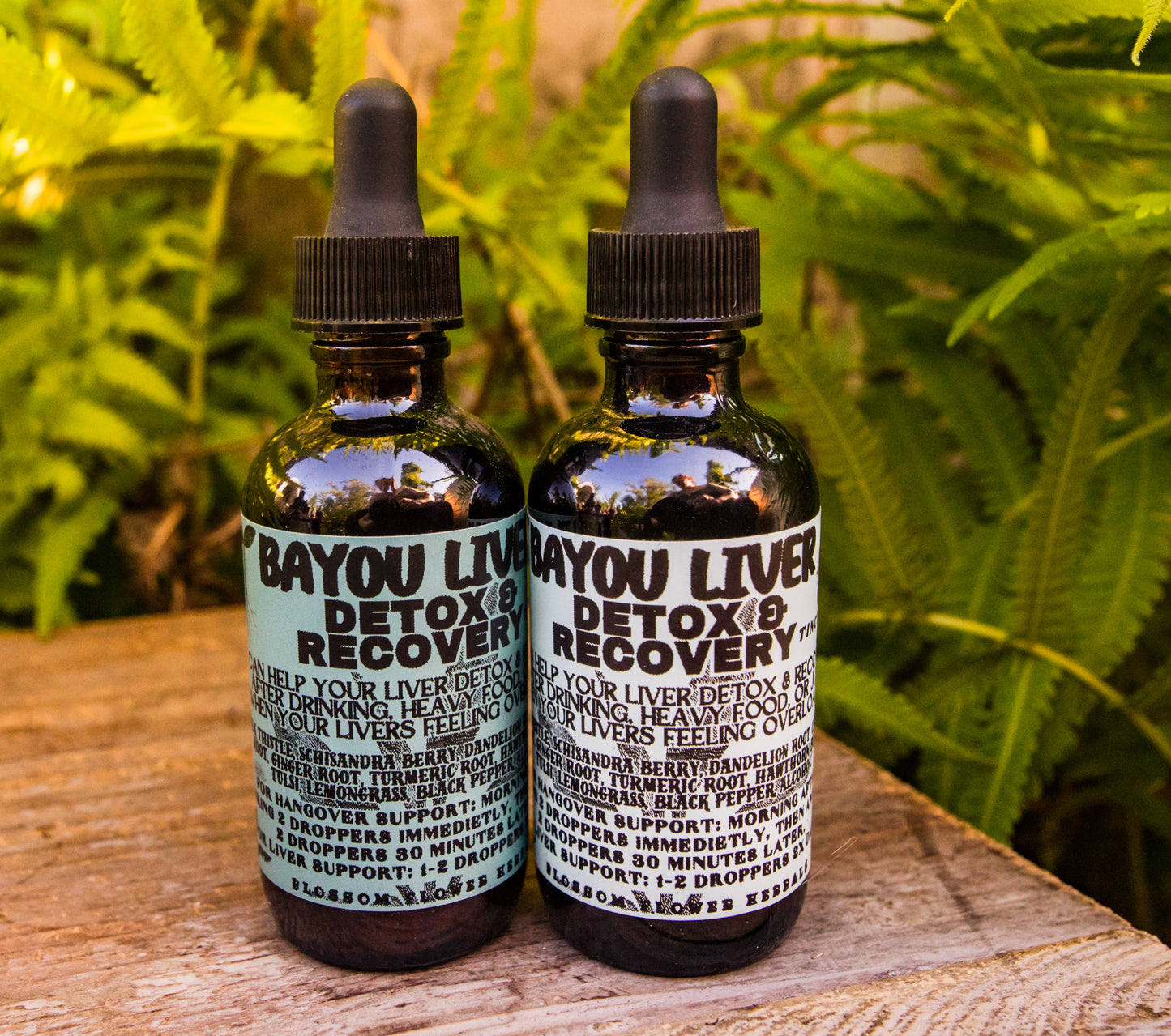 Bayou Liver Detox and Recovery tincture by Blossom Flower Herbals