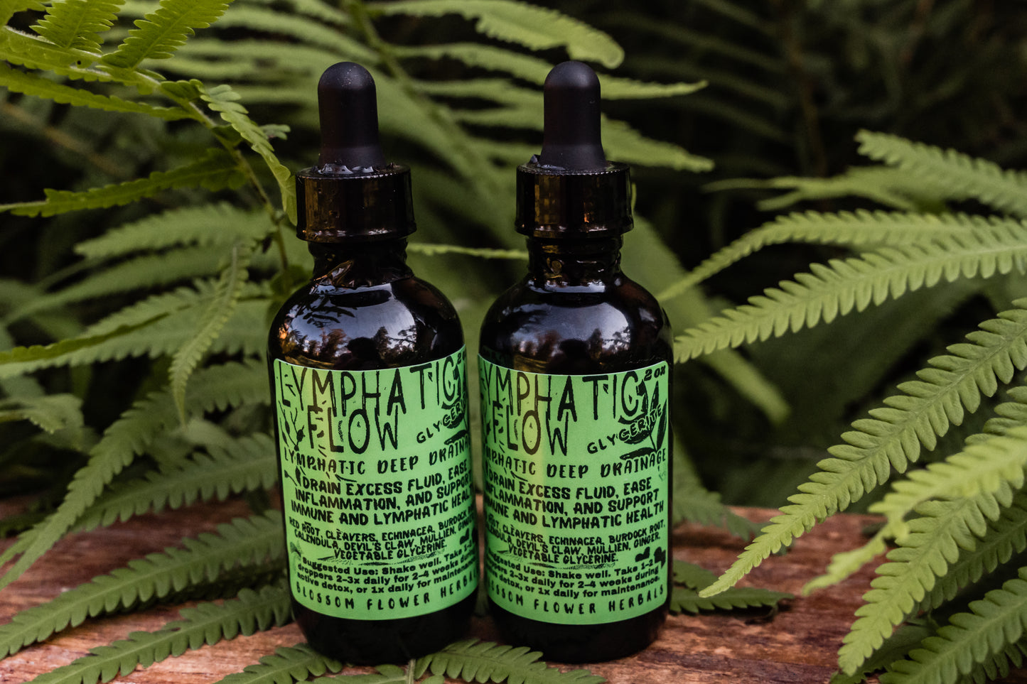 lymphatic flow tincture by Blossom Flower Herbals