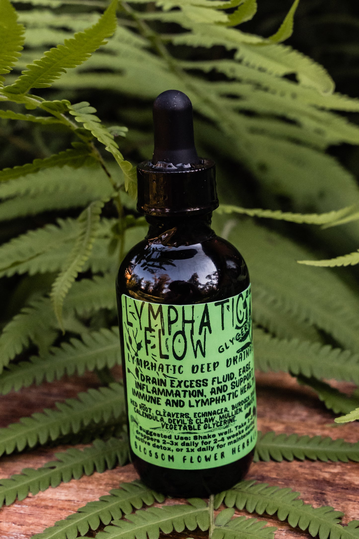 lymphatic flow tincture by Blossom Flower Herbals