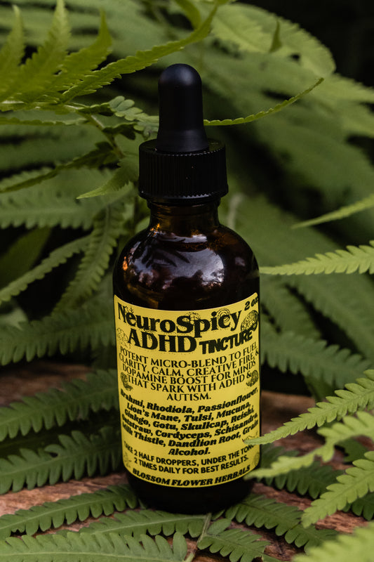 NeuroSpicy ADHD Support Tincture By Blossom Flower Herbals