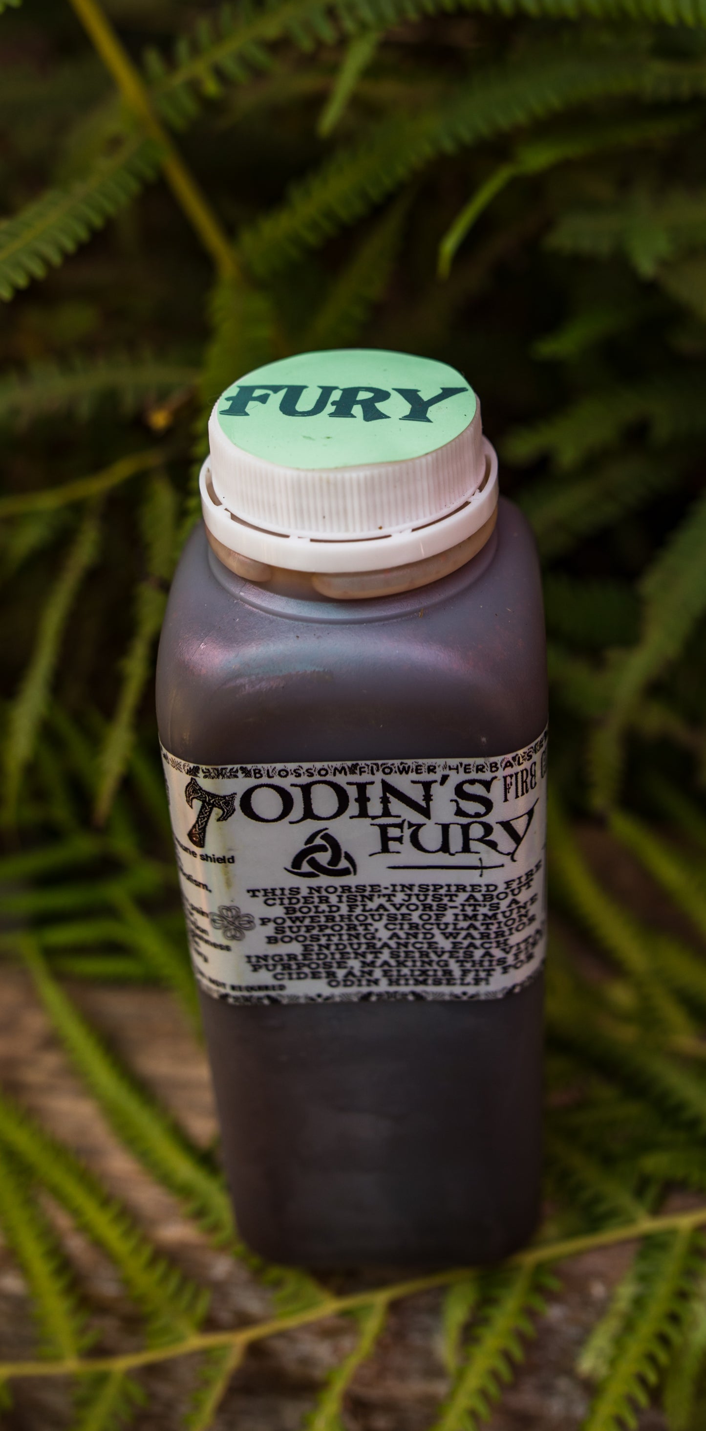 odin's fury fire cider by blossom flower herbals