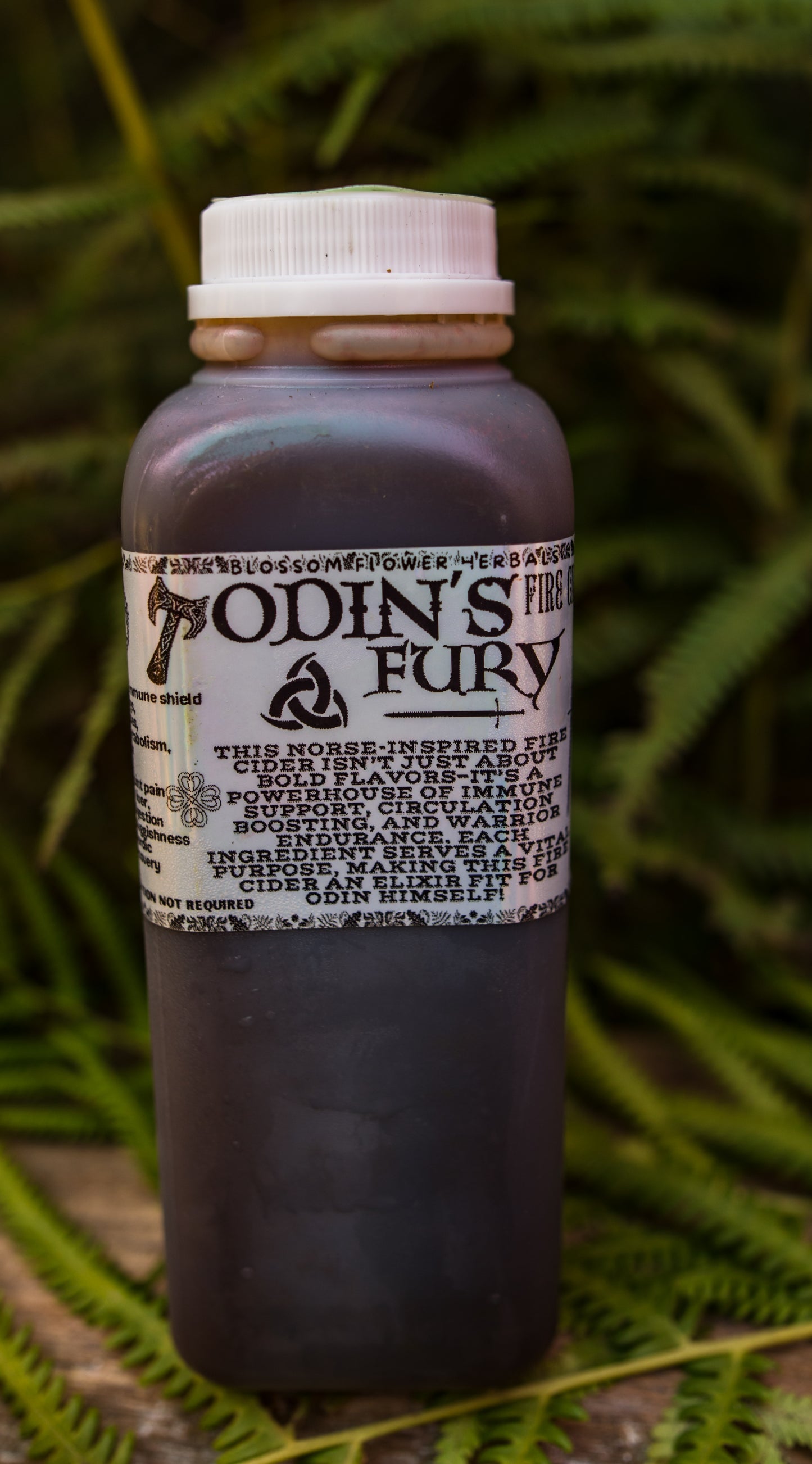 odin's fury fire cider by blossom flower herbals