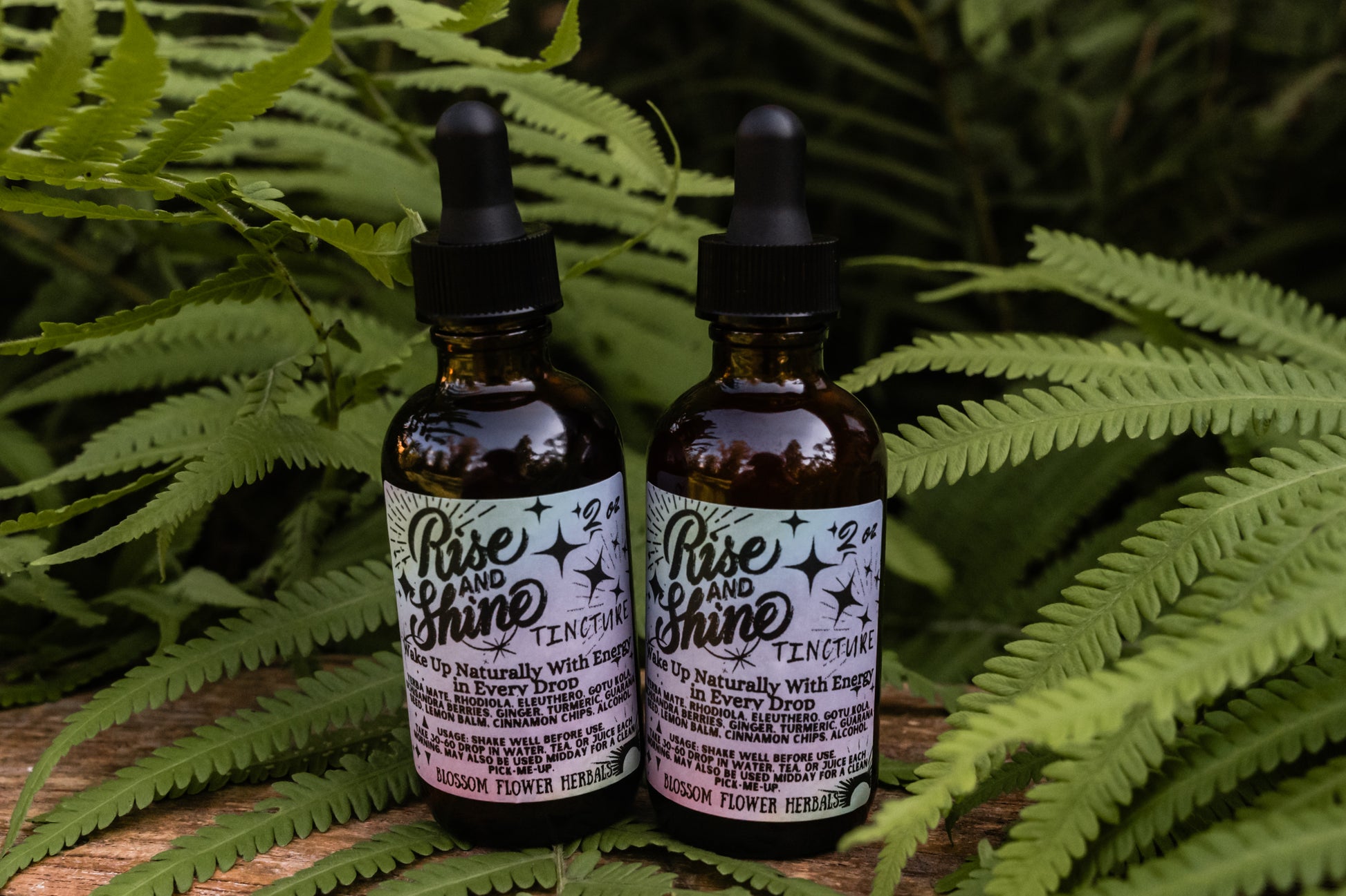 Rise and Shine tincture by Blossom Flower herbals