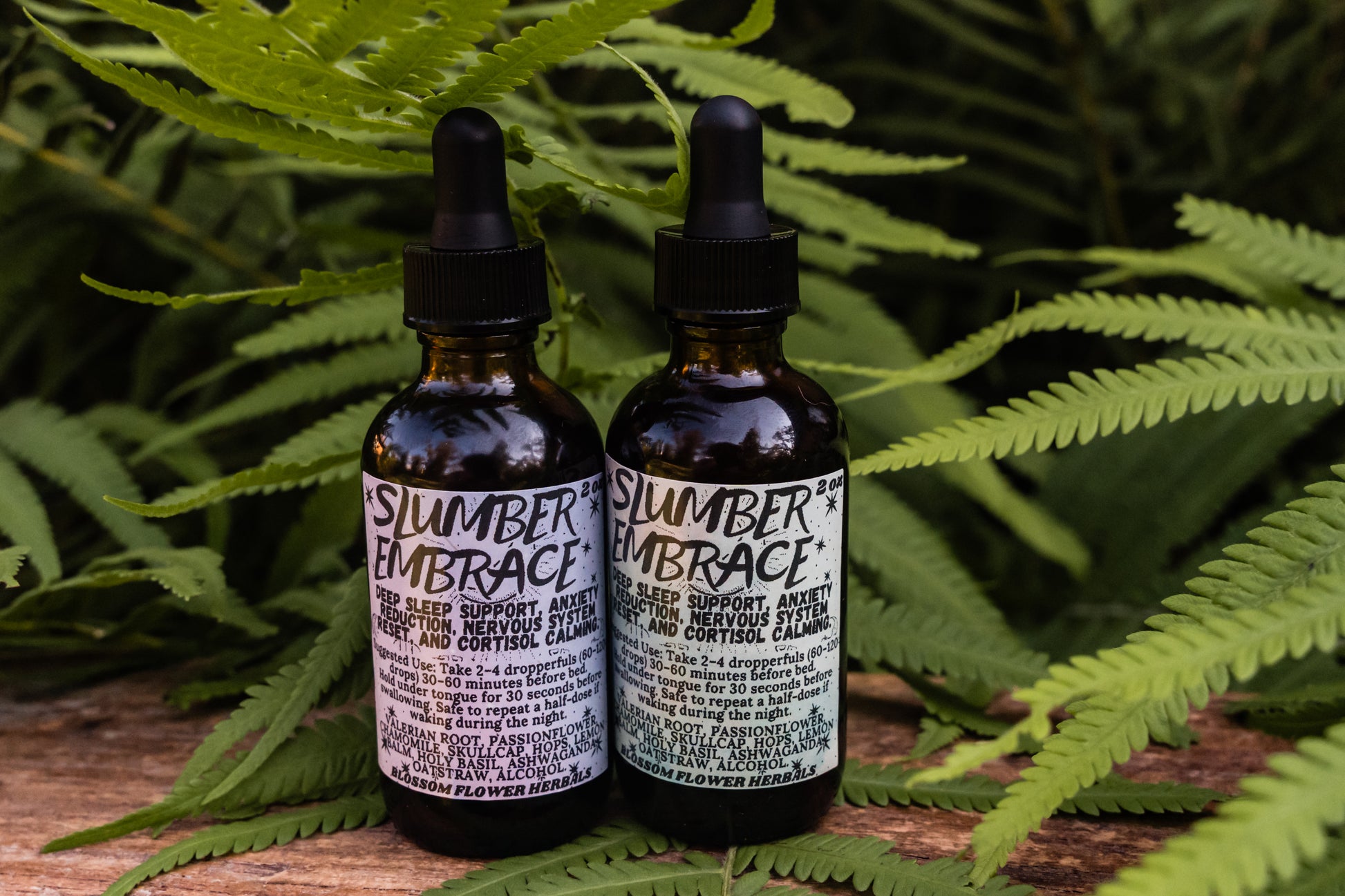 slumber embrace tincture by Blossom Flower Herbals